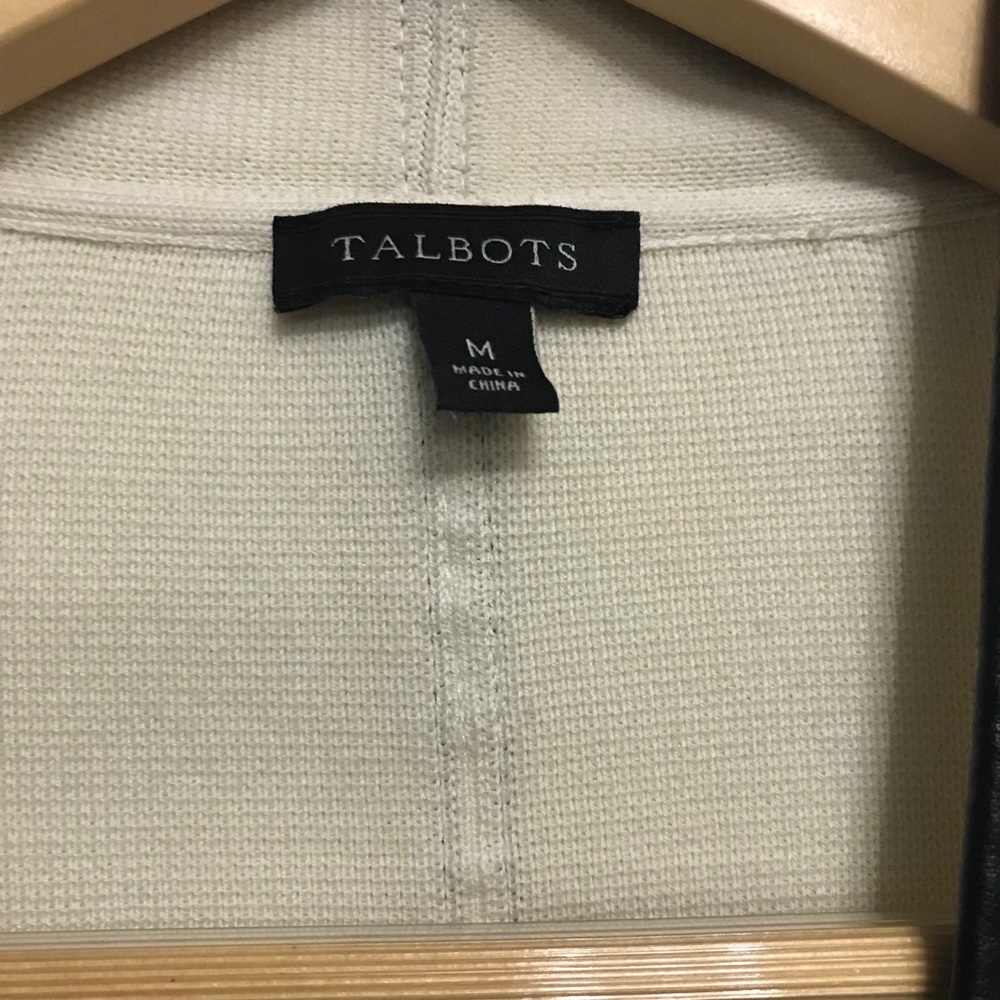 Talbots Open Cardigan Medium - image 3